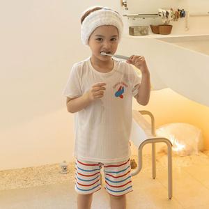 05번.[정가 20,000원] 붕붕비행기 유아 실내복 상하복 세트