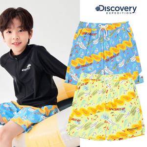 디스커버리 키즈 키즈 아방 콜라보 올오버 패턴 워터숏