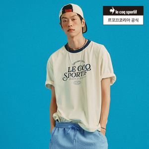 르꼬끄 그로서리스터프 듀얼플렉스 레터 반팔티 (QQ223LRS48)