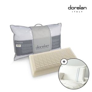 dorelan  센스 메모리폼 베개 2개 마레 커버 2개 세트