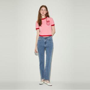 [정소가 : 188000원]타미진스 미드 슬림 스트레이트핏 인디고 데님 팬츠 (T32E0NES02TWL11A5)