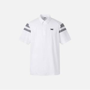 PXG골프긴팔 JQJ PIMPM2234-01 남성 여름 카라 블록 타공 카라 티셔츠