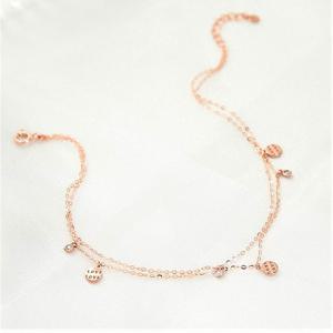 [GB] LOVE 코인 18K Gold 발찌 LWA20005G