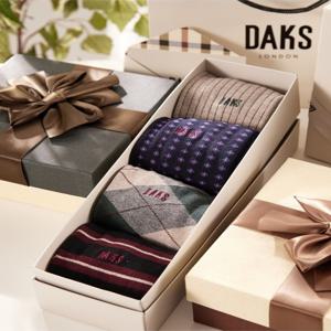 액세서리 [[25SS]] DBSS5E541BK [남성장목4족] 면혼방 혼합패턴 장목 4족세트