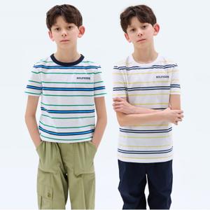 타미힐피거 모노타입 스트라이프 티셔츠 2종 택1 (T42E1KKO500BT1)