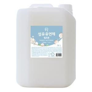 공감 섬유유연제 부드러운 웜코튼향 14L