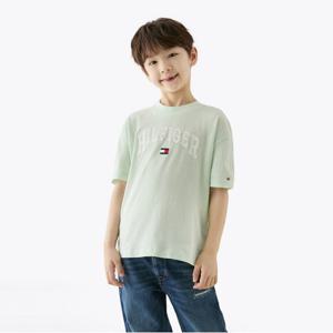 타미힐피거 바시티 반팔 티셔츠 (T42F1KKO250BT1MT5)