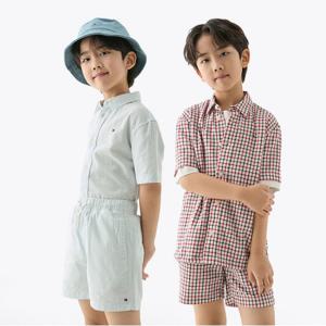 타미힐피거 시어서커 반팔 셔츠 2종 택1 (T42F1HSH130BT2)