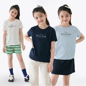 타미힐피거 [온라인단독] 빈티지 코튼 반팔 티셔츠 3종 택1 (T42F1KKO290GT4)