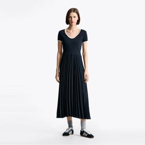 타미힐피거 우븐 저지 플리츠 원피스 (T22F1TDR056WT1C1G)