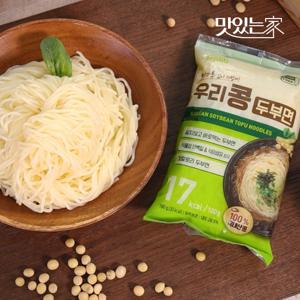 100g당 17kcal 바로먹는 두부면 180g x 5팩 해썹인증