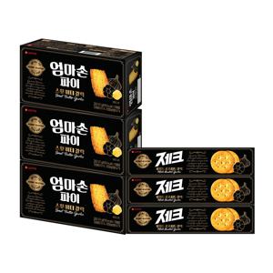 고메갈릭 제크100gx3개+엄마손파이127gx3개