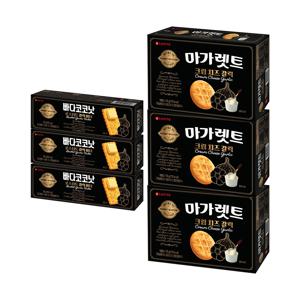고메갈릭 빠다코코낫100gx3개+마가렛트176gx3개