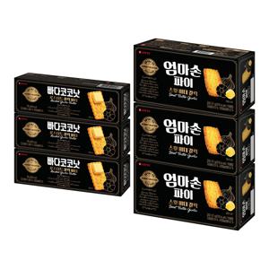 고메갈릭 빠다코코낫100gx3개+엄마손파이127gx3개