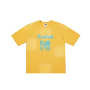 컬러아이 세미오버핏 반팔티셔츠 YELLOW