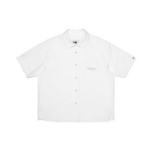 프로페셔널 우븐 반팔 셔츠 WHITE