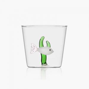 이첸도르프 Ichendorf Tumbler White Fish Green Seaweed