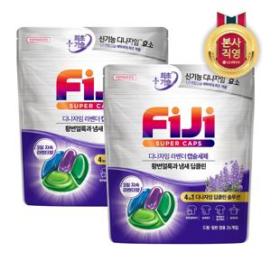 피지 디나자임 딥클린 라벤더향 실내건조 프리미엄 캡슐세제 4챔버 리필 26개입 X 2개