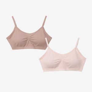 재입고 [최초가45,800원]  심리스 뱀부 베이직 캐미브라 2종