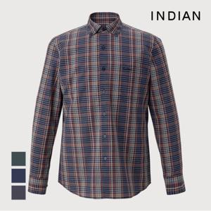 [INDIAN] 린넨 블랜드 미디움체크_MITNL3S1331