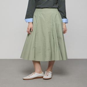 듀엘 백밴딩 플레어 스커트 D252MSD335