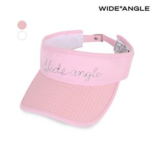 여성 실버 로고 베이직 썬캡_WWP21C05(정상가:49,000)