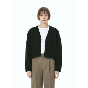 [최초가 159,000원]펜시 크롭 가디건_블랙