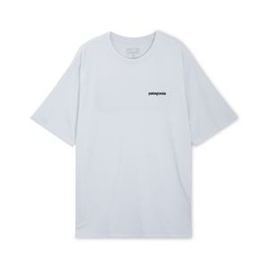 남성 P-6 로고 리스판서빌리 반팔티 38504 WHI