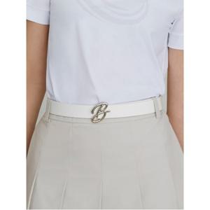 ACC 여성 촉장식 골프 벨트 - 화이트 BE4182A011