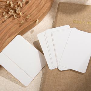 [팬시투데이] 아트페이퍼 양면 무지 종이카드 100매 5.5x9cm