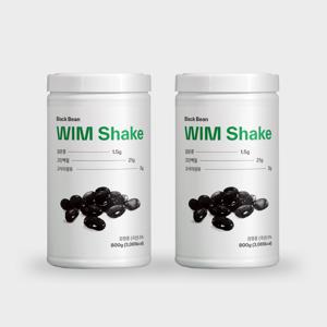 윔쉐이크 검은콩 대용량 800g 2통+보틀