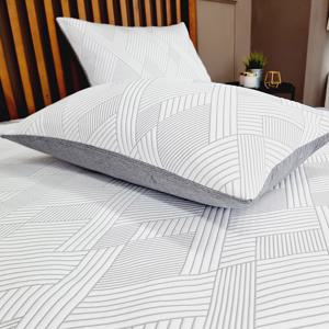 COOL~듀라론 스노우 아이스매트 냉감 베개커버 50x70cm 1+1 (지퍼형)