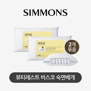 [2개묶음]  뷰티레스트 비스코 스프링 베개