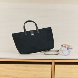액세서리 DCBA5F915BK [DAKS NYLON] 블랙 DD로고 나일론 원단 토트백 M