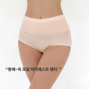 [브리치] 비바럽 / 빅사이즈 하이웨스트 팬티 뱃살 편한 속옷 UN19571F
