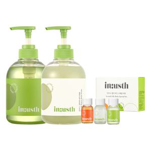 인어스 워터리 젤리 바디워시 490ml + 워터리 젤리 바디세럼 490ml + 인어스 미니키트