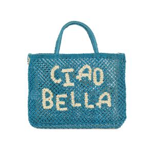 'Ciao Bella' Small Bag - Ocean and natural