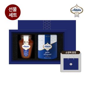 [아티키] 그릭 허니 타임 자연꿀 500g 1병 + 타임 스틱 1박스
