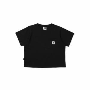 반팔라운드티 UQS K5222LRS15BLK 레인보우 소로나 반팔 티셔츠 우먼 BLACK