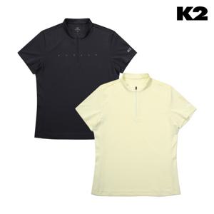 여성 냉감티셔츠 오싹 RECYCOOL 반팔 집업 (ECO) KWM23234