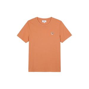 여성 폭스 헤드 패치 레귤러 티셔츠 새들 LW00105KJ0008-0131