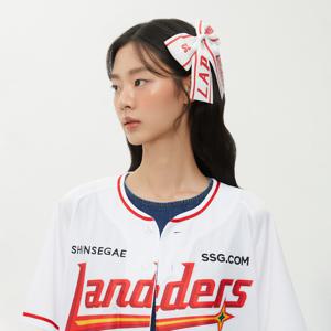 [KBO]SSG랜더스 홈_레터링 리본핀 AR7GA361