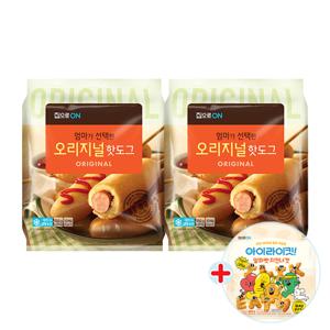 집으로ON 오리지널 핫도그 750g(10봉) 2개 + 증.정 치킨너겟 500g