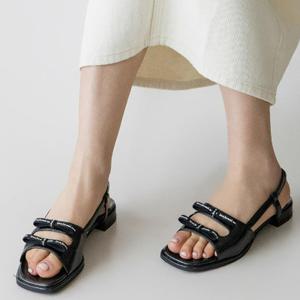 쁘띠 보우 플랫샌들 2cm FLS1F1SS036