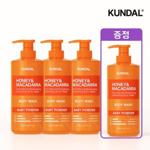 허니앤마카다미아 퓨어 바디워시 특대(1058ml) 3+1 (향 택1)