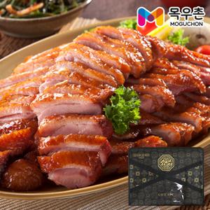 [목우촌] 허브갈릭 훈제오리 슬라이스 선물세트 210g×8팩 소스포