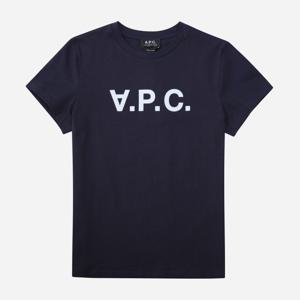 [아페쎄 APC] COBQX F26944 IAK DARK NAVY 여성 반팔티