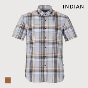 [INDIAN] 미디움 체크셔츠_MIUNS3M3471
