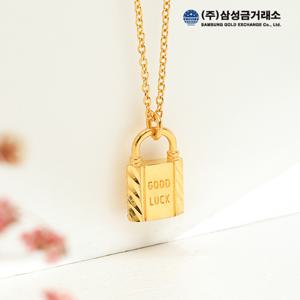 [삼성금거래소]24K 골드락 목걸이 7.5g