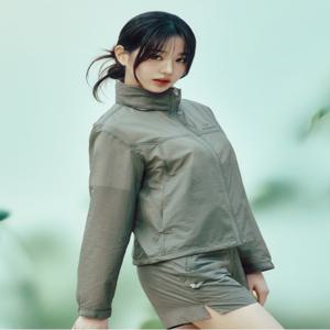 [장원영착용] 윈드 드라이 여성 크롭 방풍 자켓 DWM25112